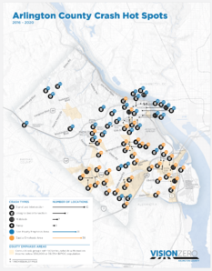 Arlington County Crash Hot Spots