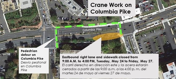 Pike sculpture crane work