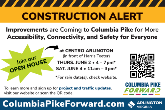 Columbia Pike Forward Open House Invitation