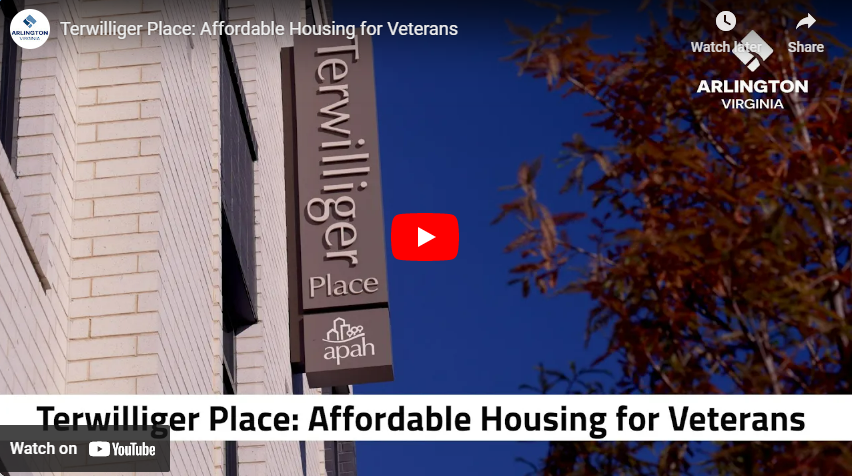 Terwilliger Place, an affordable housing apartment for veterans.