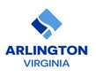 Arlington New  Logo blue diamond shapped