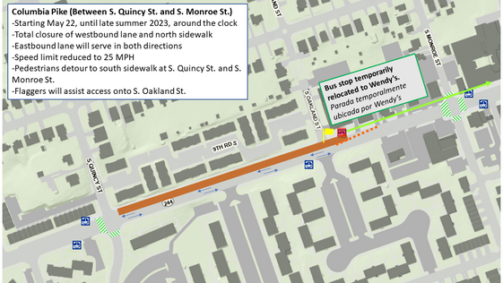 S Quincy to S Monroe - May 2023