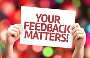 your feedback matters