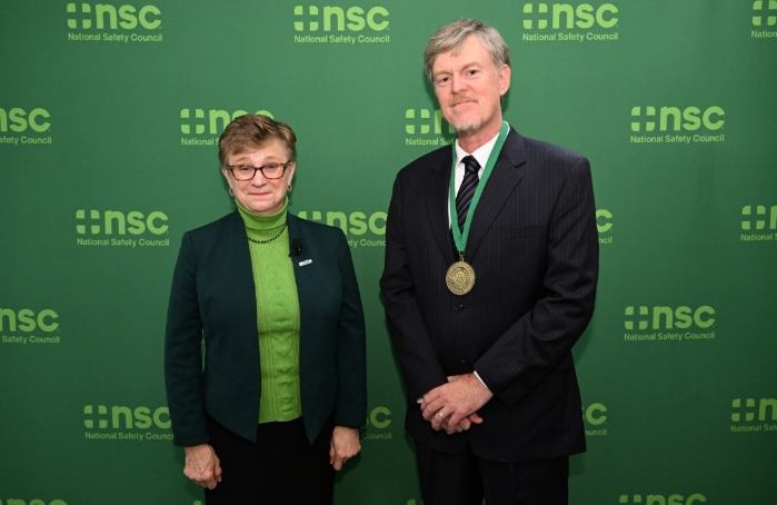 Dan Nabors accepting his award