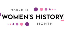 Women's history banner