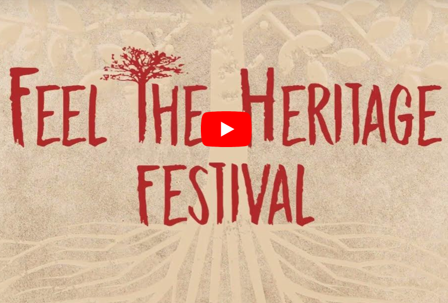 screenshot of feel the heritage youtube video
