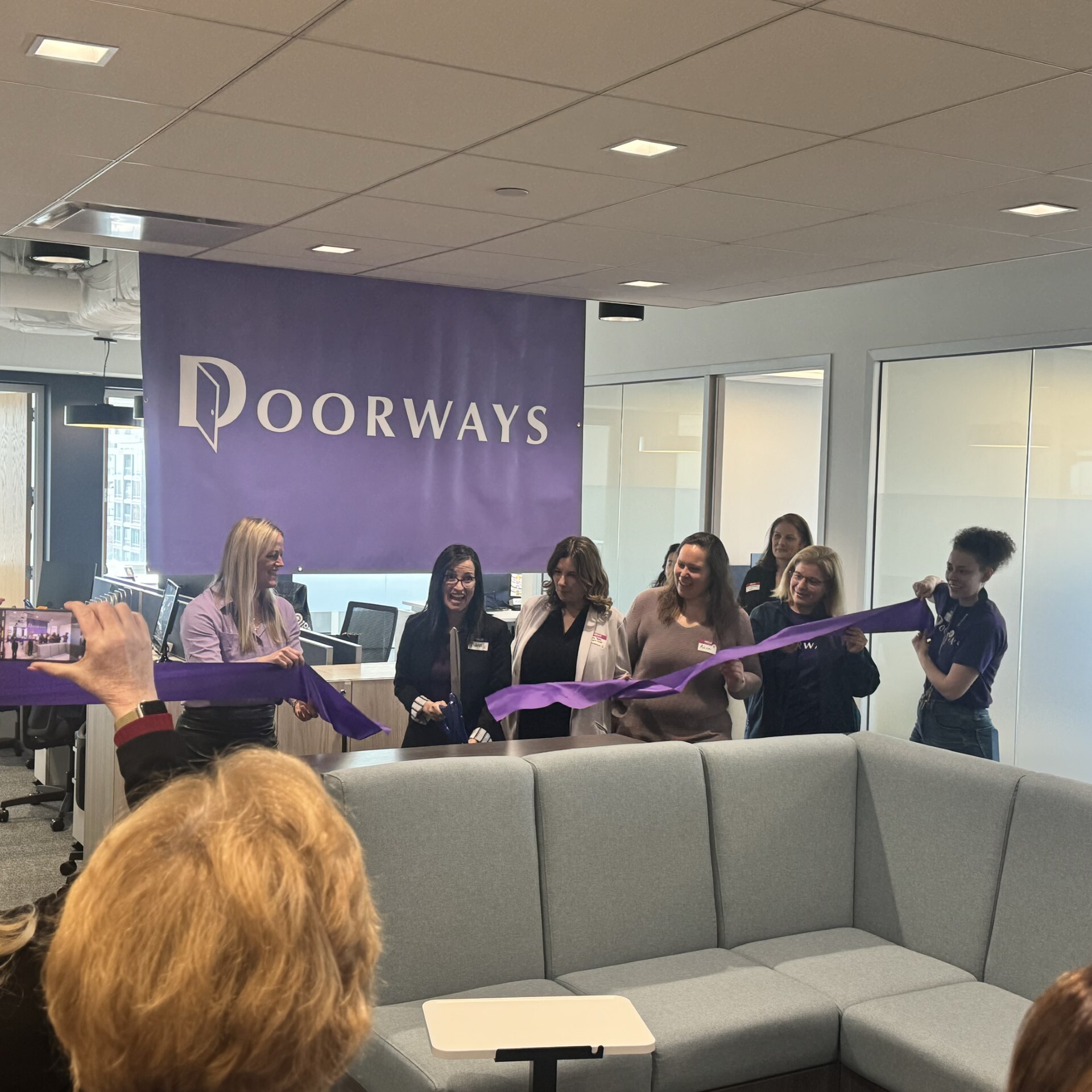 Photo of Doorways Ribbon-Cutting Ceremony