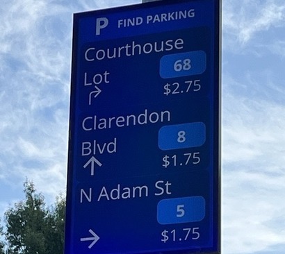 parking sign