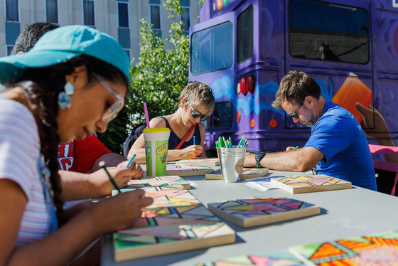 Interconnected Roots at the Columbia Pike Blues Festival, Photo by Elman Studio