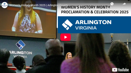 women's history month youtube thumbnail