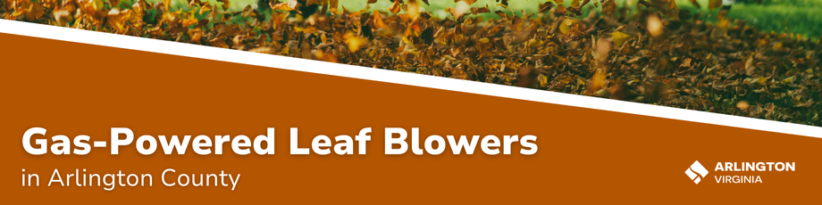 Gas-powered leaf blowers engagement