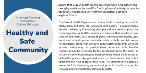 Healthy and Safe Community