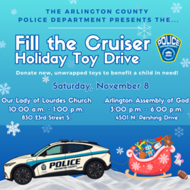 Fill the Cruiser Toy Drive