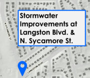 Stormwater Langston and Sycamore - Jan-Feb 2026