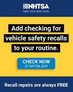 nhtsa recalls