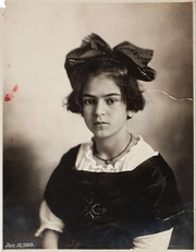 Guillermo Kahlo, Frida Kahlo at age 12, 1919.