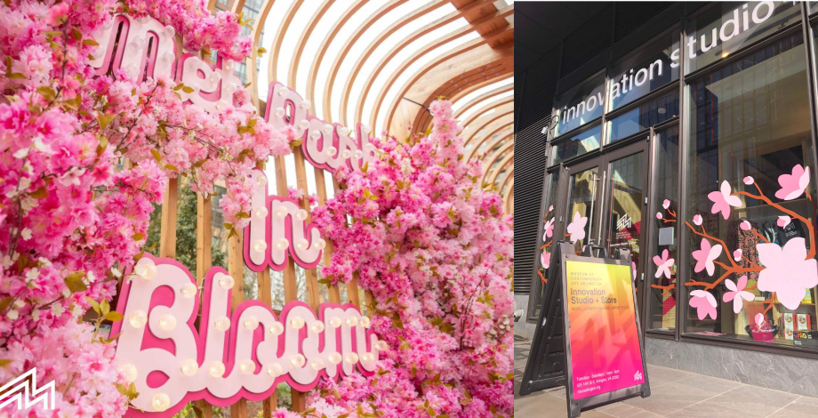 Flower Power at Innovation Studio.