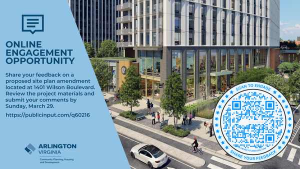 1401 Wilson Boulevard Site Plan Engagement