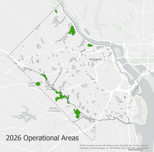 Deer operation areas
