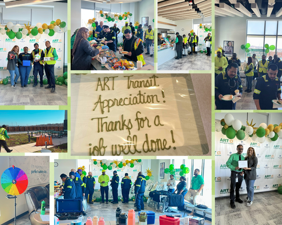 Transit Employee Appreciation Week Collage