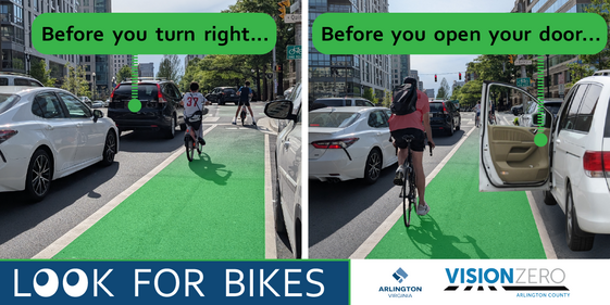 Vision Zero Critical Crash Campaign Graphic - Expect bikes