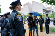 Honor Guard at the Candlelight Vigil