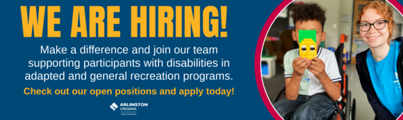 Therapeutic Recreation Hiring Page.