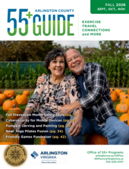 The Fall 55+ Guide front cover.