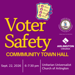 Voter Safety Community Town Hall on Sept. 22