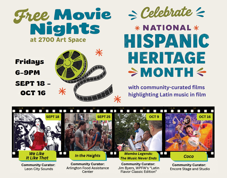 Free Movie Nights at 2700 Art Space