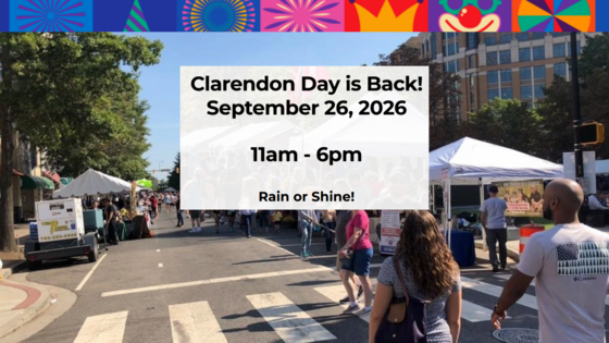 Clarendon Day is on September 26, 2026