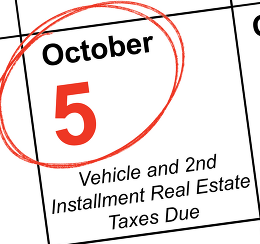 October Tax Deadline Reminder
