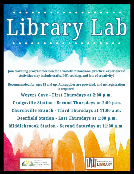 Augusta County Library June 2025 Newsletter