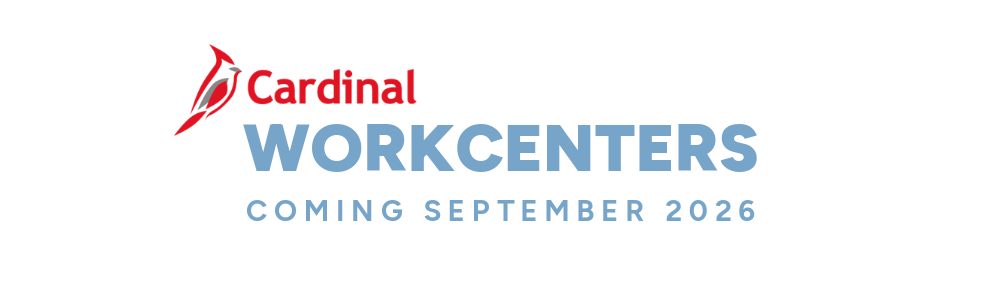 Cardinal Workcenters coming September 2026