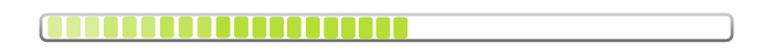 Progress bar graphic (july through august)