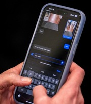 A cell phone displaying the Prepared Live app