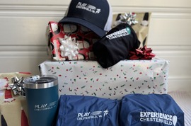 County-branded items for sale at Chesterfield's new online store