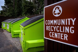 Community Recycling Center at Rockwood Park