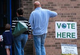 Early voting at Chesterfield's Central Library