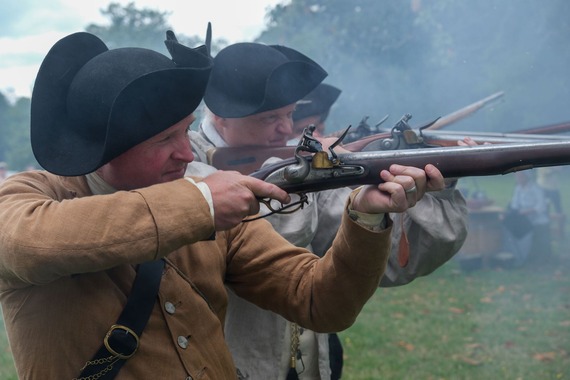 Shot Heard Round the World event at Eppington