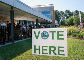 Early voting at Chesterfield's Central Library
