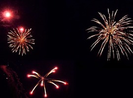 Fourth of July fireworks