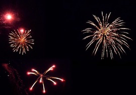 Fourth of July fireworks