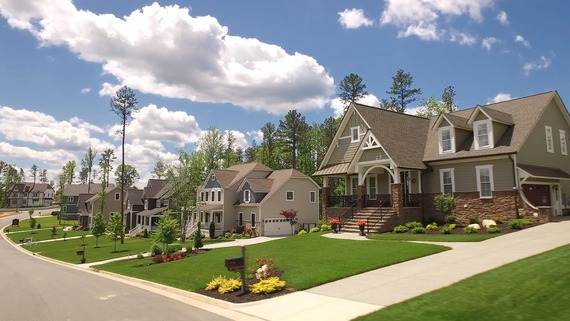 Homes in Chesterfield's Hallsley neighborhood