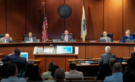 Chesterfield Board of Supervisors in the Public Meeting Room
