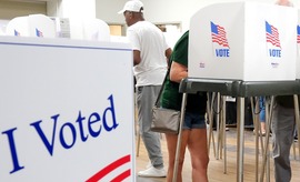 Early voting in Chesterfield at Central Library