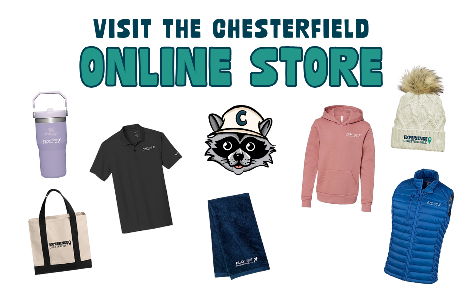 Various County-Branded Items for Sale at Chesterfield's Online Store