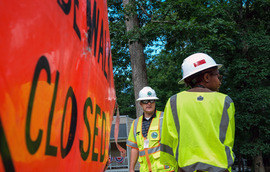 Tranportation Road Closed Sign