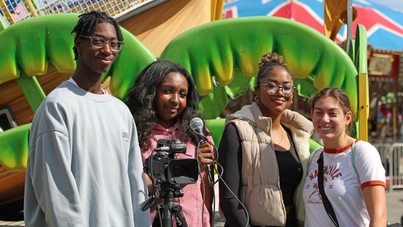 Manchester Students at State Fair