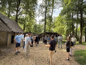 Picture of GCA and MCA participants touring Henricus facility
